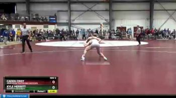 149 lbs Champ. Round 1 - Caden Crist, Worcester Polytechnic Institute vs Kyle Merritt, Norwich University
