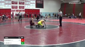149 lbs Quarterfinal - Mason Breece, Central Michigan vs Kaemen Smith, Bad Karma