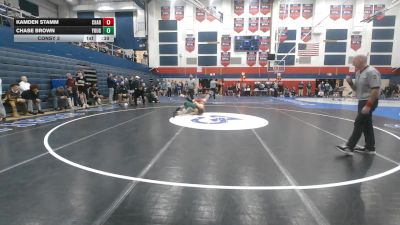 121 lbs Consy 2 - Kamden Stamm, Chartiers-Houston vs Chase Brown, Yough