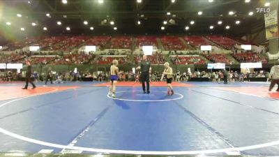 77 lbs Quarterfinal - Halen Lahoe, Thermopolis Wrestling Club vs Easton Morgan, Silver Valley Wrestling Club