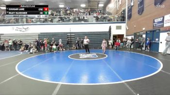 80 lbs Cons. Round 4 - Cougar Lane, Clearwater Valley Wrestling Club vs Riley Kluesner, Lakeland Wrestling Club