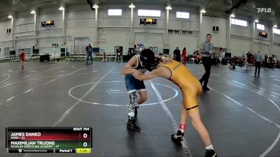 88 lbs Round 1 - James Danko, SHWA vs Maximilian Truong, Scanlan Wrestling Academy