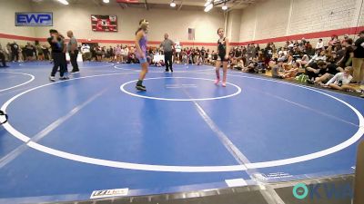 105 lbs Rr Rnd 3 - Brinlee Wooten, Warner Eagles Youth Wrestling vs Zaina Albadri, Greater Heights Wrestling