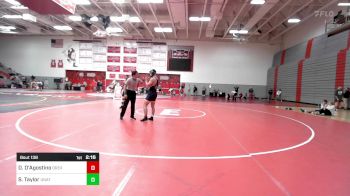 165 lbs Consi Of 8 #2 - Dom D'Agostino, Drexel vs Shawn Taylor, UNATT - WVU