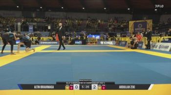 Altin Ibrahimaga vs Abdullah Zeki 2026 IBJJF European NoGi