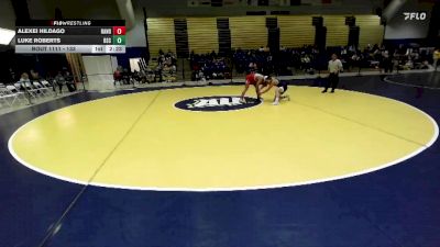 133 lbs Cons. Round 1 - Luke Roberts, Bluefield State vs Alexei Hildago, Unattached