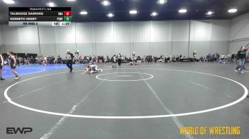 72 lbs Rr Rnd 2 - Talmadge Dawkins, Roundtree Wrestling Academy 12u vs Kenneth Henry, Powerhouse Elite 12U