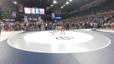 132 lbs Cons. Rd Of 64 - Joseph Pellicci, Connecticut vs Jaymin Vanderwerff, South Dakota