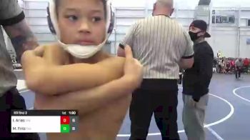 85 lbs Rr Rnd 3 - Mike Fritz, The Washington Warriors vs Ivan Arias, The Club