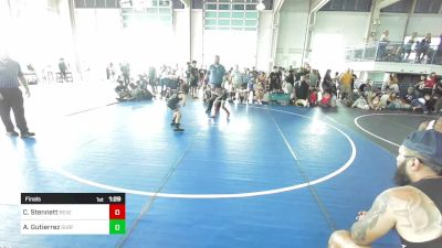 65 lbs Final - Connor Stennett, Reverence Grappling TC vs Arya Rogue Gutierrez, Surfside RTC