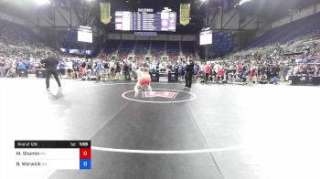 145 lbs Rnd Of 128 - Matthew Shomin, Missouri vs Brennan Warwick, Ohio