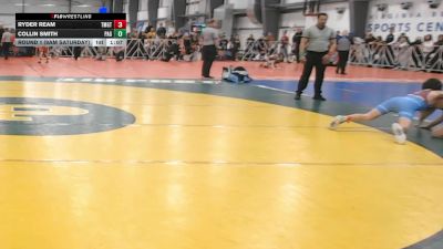 96 lbs Round 1 (9am Saturday) - Collin Smith, PA Gold vs Ryder Ream, Team Gotcha