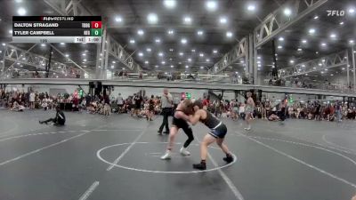 126 lbs Round 5 (8 Team) - Tyler Campbell, New England Gold vs Dalton Stragand, TDWC Maniacs Blue & Gold