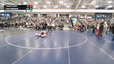 113 lbs Cons. Round 5 - Connor Avery, Cedar Valley vs Cole Anderson, Syracuse