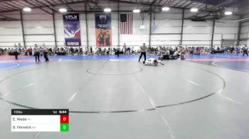 113 lbs Consi Of 16 #1 - Colton Wade, PA vs Dakota Fenwick, AR