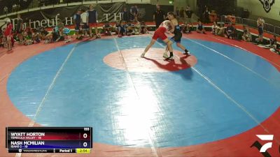 155 lbs Quarters & Wb (16 Team) - Wyatt Horton, Temecula Valley vs Nash McMilian, Idaho 2