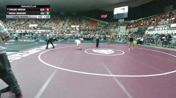 144 lbs Cons. Round 1 - Chase Urban, Clay Center Community HS vs Noah Weaver, Atchison HS