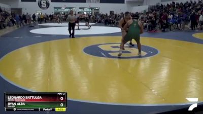 215 lbs Champ. Round 2 - Leonardo Battulga, South Torrance vs Ryan Alba, Damien