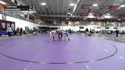 133 lbs Champ. Round 3 - Gavin Alexander, Central Methodist vs Dante Rigal, Briar Cliff (Iowa)