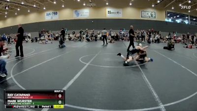 80 lbs Round 3 (6 Team) - Ray Catapano, Mat Assassins Black vs Mark Wurster, CP Wrestling Academy