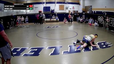 113-120 lbs Round 1 - River Lint, Mars vs Wyatt Mack, Butler