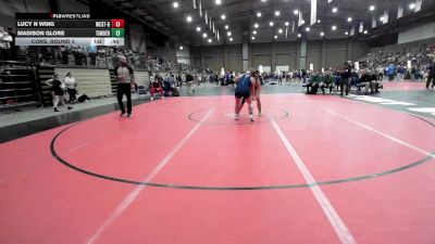 170 lbs Cons. Round 2 - Lucy N Wing, Omaha Westside vs Madison Glore, Timberland