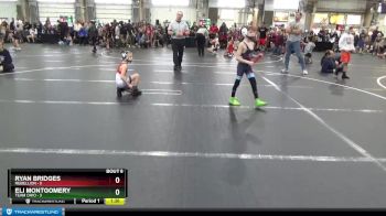 52 lbs Round 2 (6 Team) - Eli Montgomery, Team Ohio vs Ryan Bridges, Rebellion