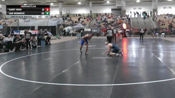AA 165 lbs 3rd Place Match - Gary High, Cleveland High School vs Leo Roberts, Independence High School