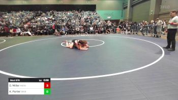 144 lbs Consi Of 32 #1 - Draken Miller, Meridian vs Kendal Porter, Green River