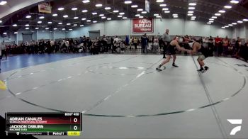 126 lbs Quarterfinal - Jackson Osburn, Machine Shed vs Adrian Canales, Scanlan Wrestling Academy