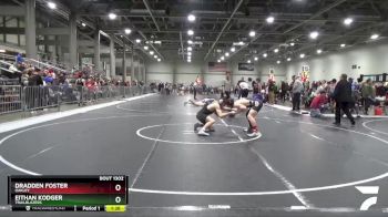 157 lbs Champ. Round 1 - Dradden Foster, Oakley vs Eithan Kodger, Trailblazers