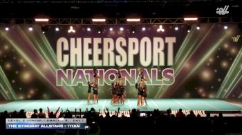 The Stingray Allstars - Titan [2026 L3 Junior - Small - B Day 1] 2026 CHEERSPORT National All Star Cheerleading Championship