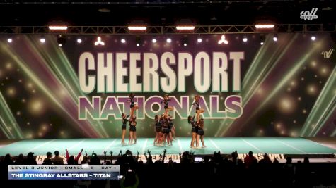 The Stingray Allstars - Titan [2026 L3 Junior - Small - B Day 1] 2026 CHEERSPORT National All Star Cheerleading Championship