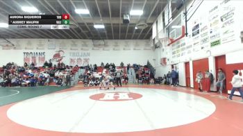 170 lbs Cons. Round 7 - Aubrey Maupin, Vale vs Aurora Siqueiros, Thunder Ridge
