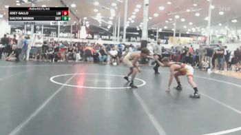 134 lbs Rr Rnd 2 - Joey Gallo, LAW - HSC vs Dalton Weber, Team Shutt Garnett Trained - HSC