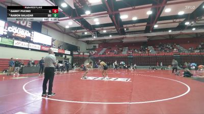 141 lbs Quarterfinal - Danny Pucino, Illinois vs Ramon Salazar, Northern Colorado