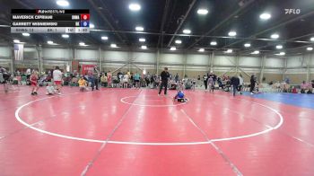 60 lbs Rr Rnd 4 - Maverick Cipriani, South Hills Wrestling Academy - BK6E vs Garrett Wisniewski, Bad Karma - BK6E