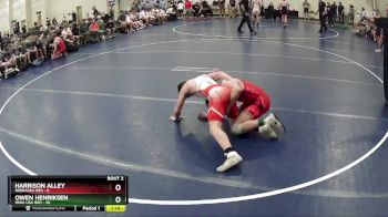 125 lbs Quarterfinals (8 Team) - Harrison Alley, Nebraska Red vs Owen Henriksen, Iowa USA Red