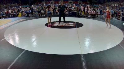 124 lbs Round Of 64 - Emily Beckley, OK vs Brooklyn Askew, OH