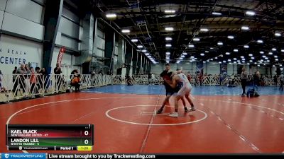 130 lbs Rd# 6- 9:00am Saturday Final Pool - Kael Black, New England United vs Landon Lill, Bitetto Trained