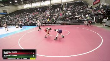 141 lbs Cons. Round 3 - Boston Elmer, Weber vs Gage Bateman, Lehi
