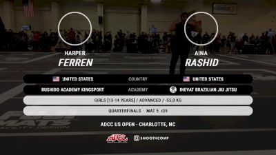 Harper Ferren vs Aina Rashid 2025 ADCC Charlotte Open