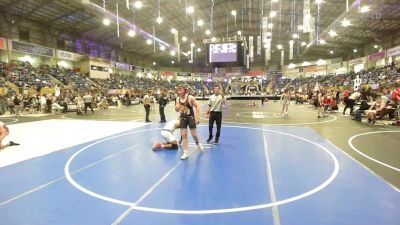 180 lbs Quarterfinal - Caden Morrison, Lucile Erwin Middle School vs Cooper Tellers, Lesher Middle School