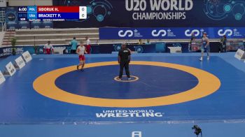 72 kg Qualif. - Hubert Sidoruk, Poland vs Patrick Thomas Brackett, United States