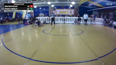 120 lbs Placement (16 Team) - Ethan Carrillo, Eagles WC vs Brayden Miller, Inner Champ WC