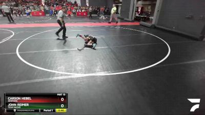 54 lbs Semifinal - John Reimer, Team Nazar vs Carson Hebel, Denmark