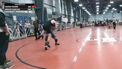 130 lbs Round 1 - 9:00am Friday - Mercer Hamilton, POWA vs Ladson Fraser, Terps XPress