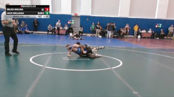 113 lbs Champ. Round 1 - Miles Molina, Gilman School vs Jace Nelligan, Nazareth