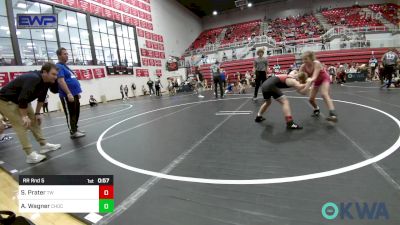 85 lbs Rr Rnd 5 - Stetsyn Prater, Tuttle Wrestling vs Adyson Wagner, Choctaw Ironman Youth Wrestling