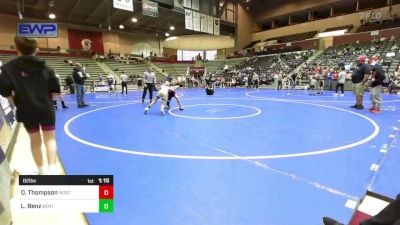 82 lbs Rr Rnd 2 - Dawson Thompson, North DeSoto Wrestling Academy vs Luke Benz, Benton Parks Youth Wrestling